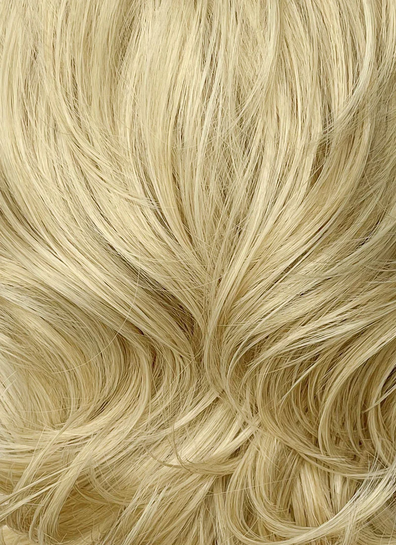 Blonde Wavy Lace Front Synthetic Men's Wig LF6128