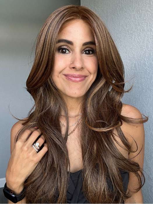 Feature Length | Synthetic Lace Front Wig (Hand-Tied)