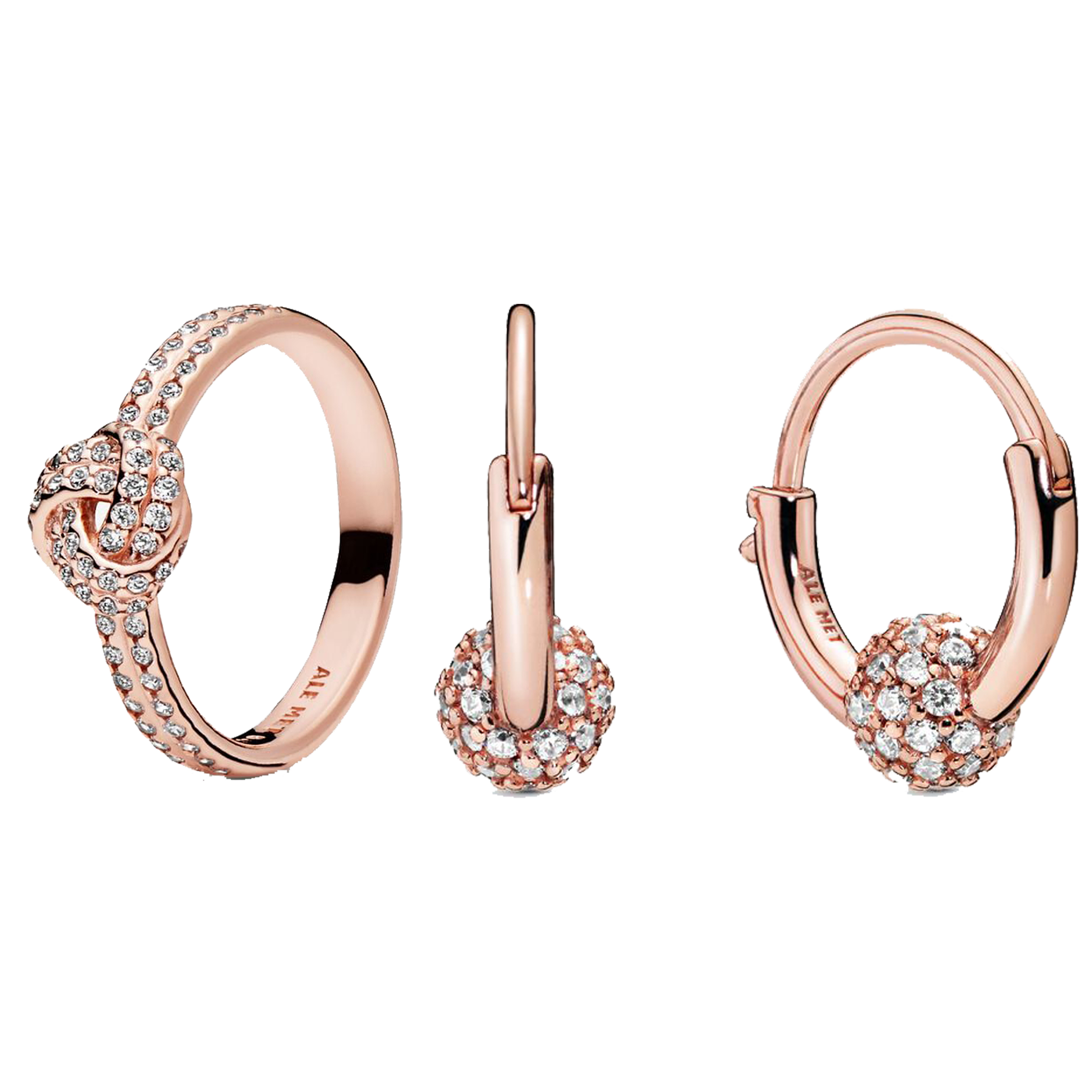 FEFIDAY 925 Sterling Silver Earrings- Diamond Rings Sets for Wife, Mom, Daughter Jewelry Birthday Wedding Anniversary Valentines Gifts