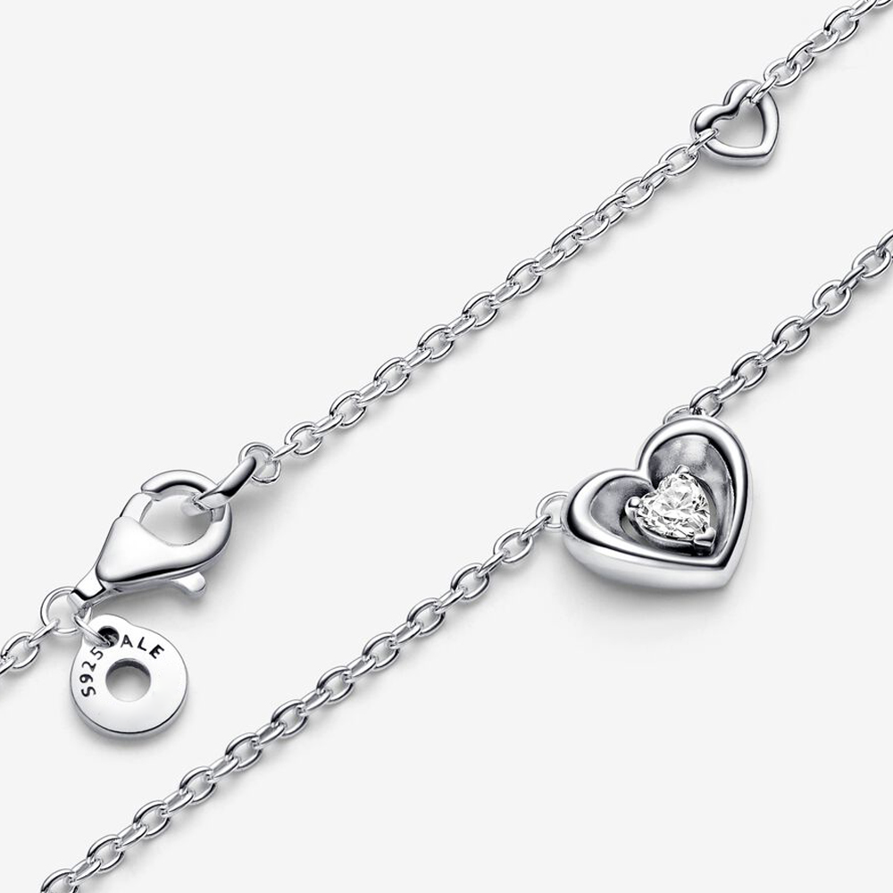 FEFIDAY Diamond Necklace-925 Silver -For Womens Jewelry Gifts