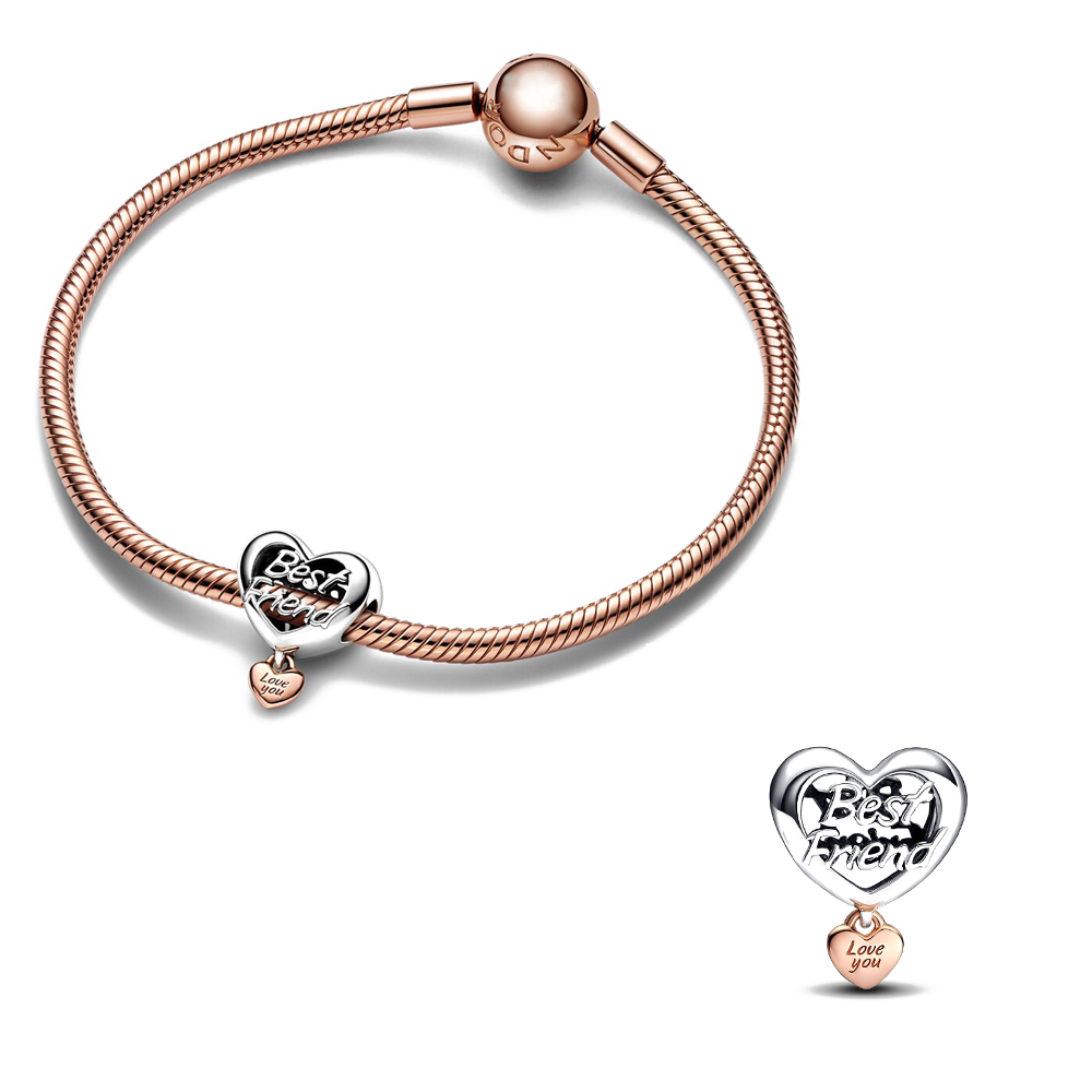 FEFIDAY Charm For Bracelet-Necklace-925 Silver Womens Luxury Gifts