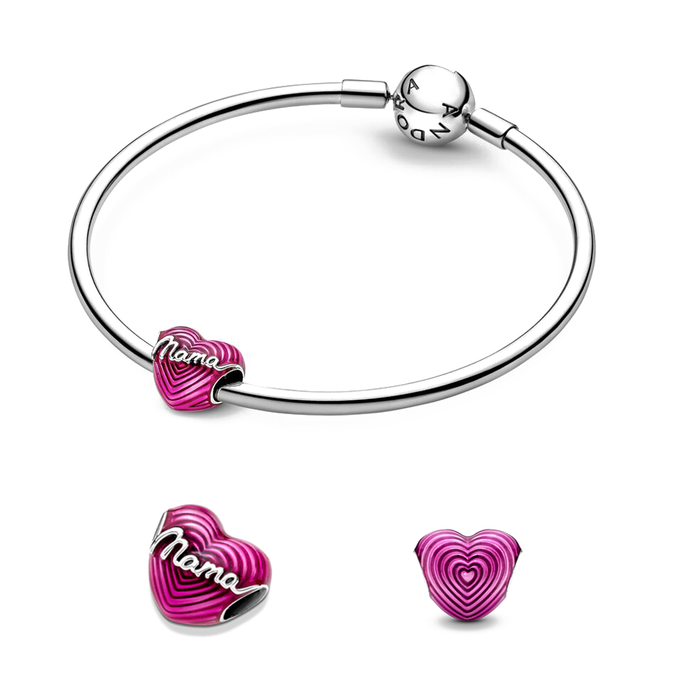 FEFIDAY Pink Charm Bracelet-DIY Custom For Women/Lover Jewelry Gift