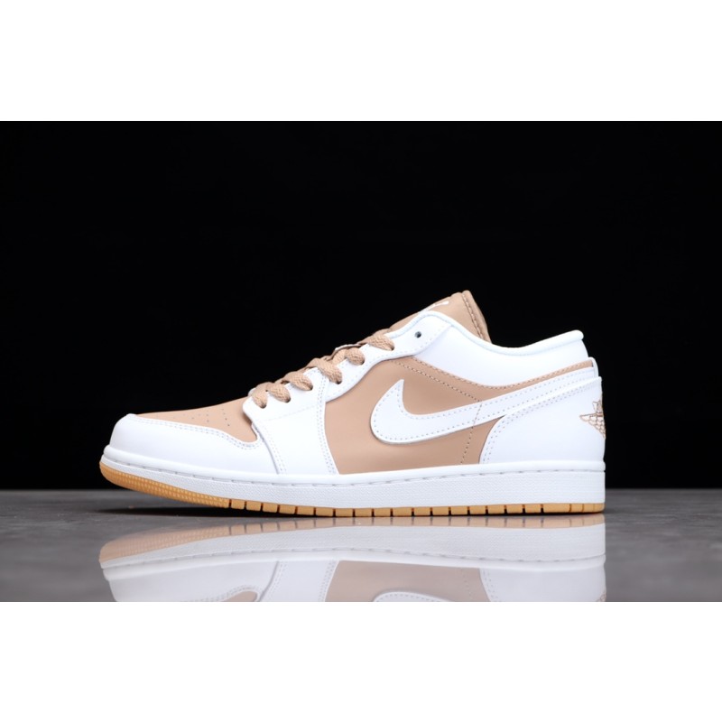 Air Jordan 1 Low White Yellow Milk Teal
