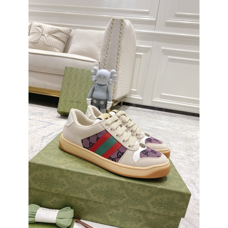 Gucci new upgraded small dirty shoes couple models