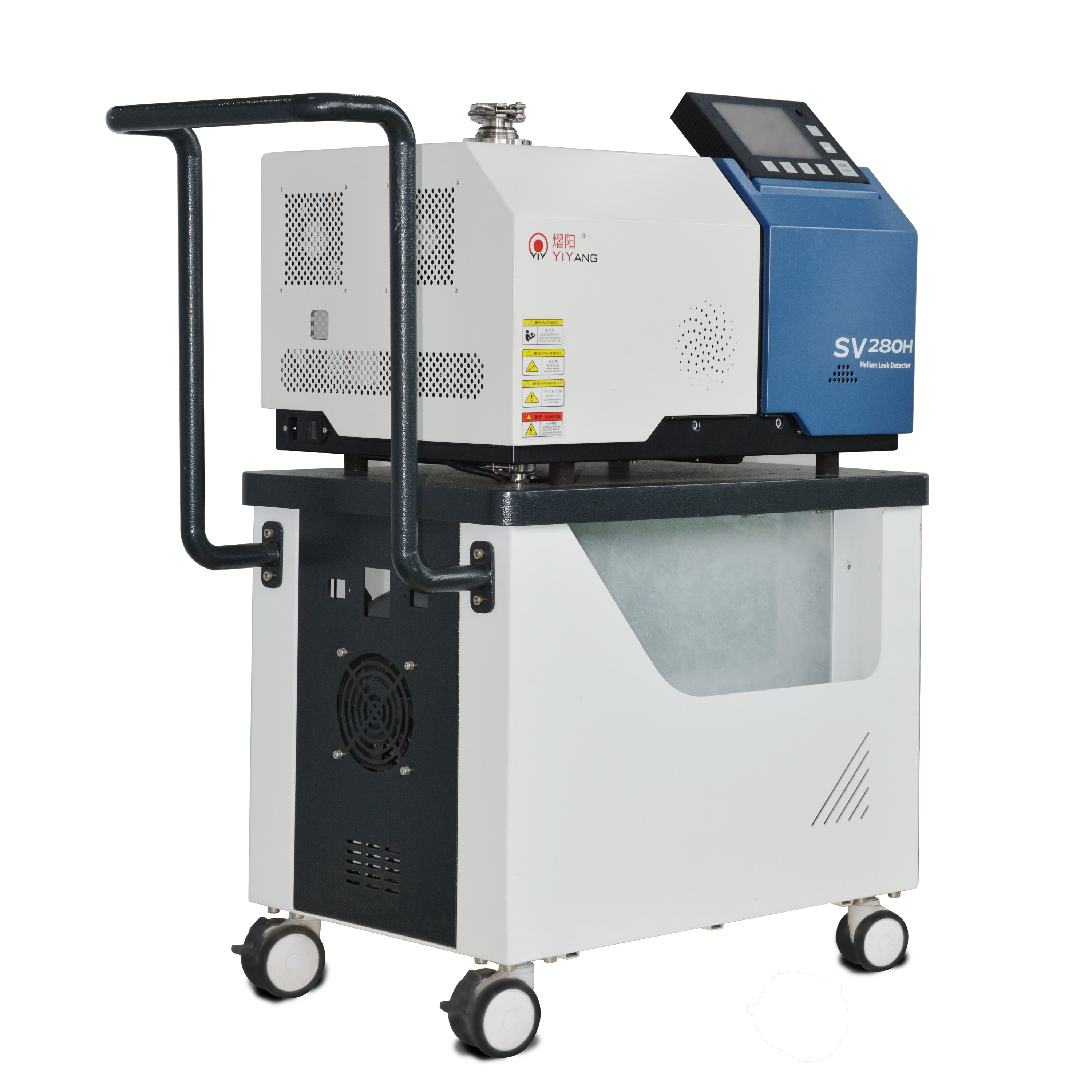 SV280H 大抽速组合推车式氦气质谱检漏仪