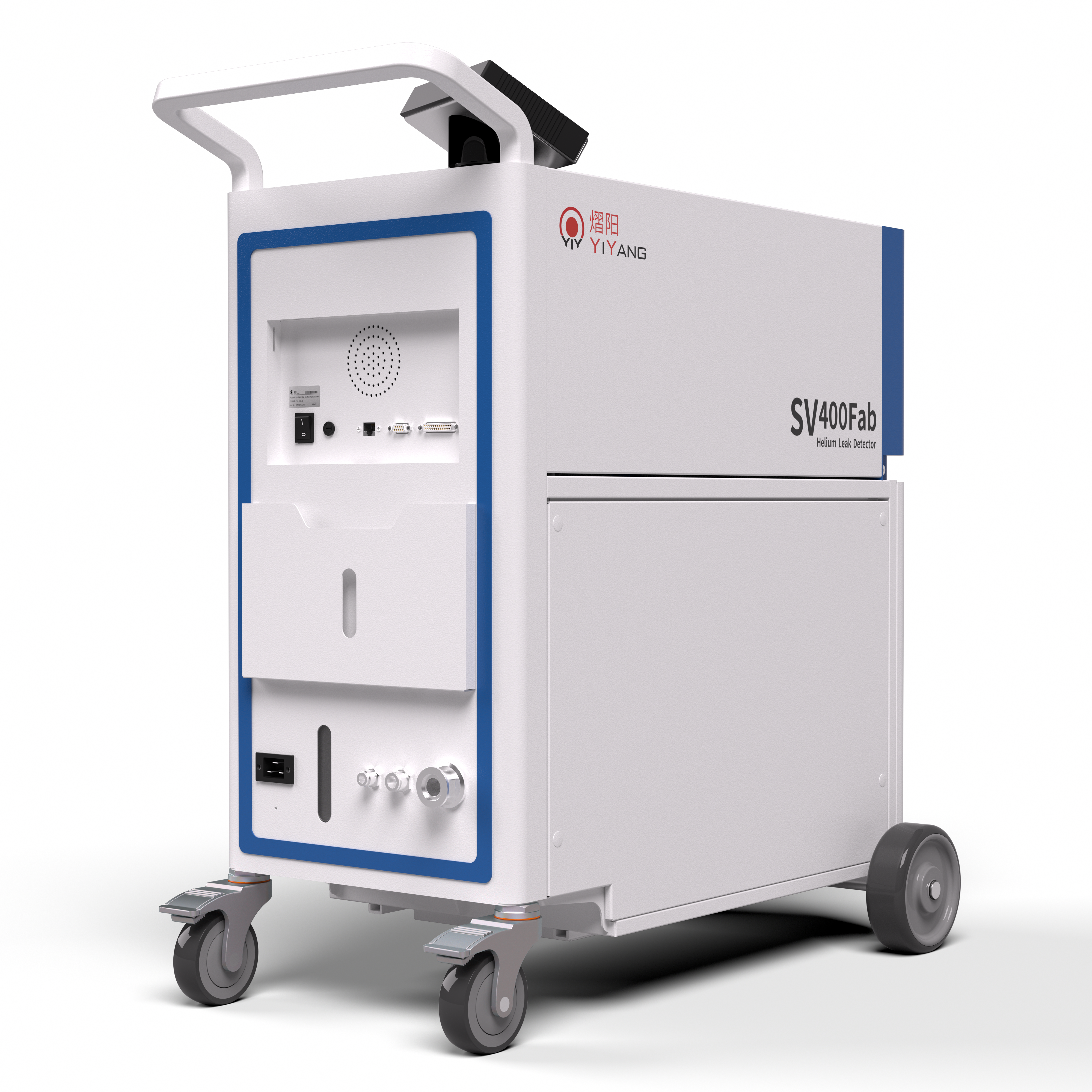 SV400 双阀体推车款大抽速氦气质谱检漏仪
