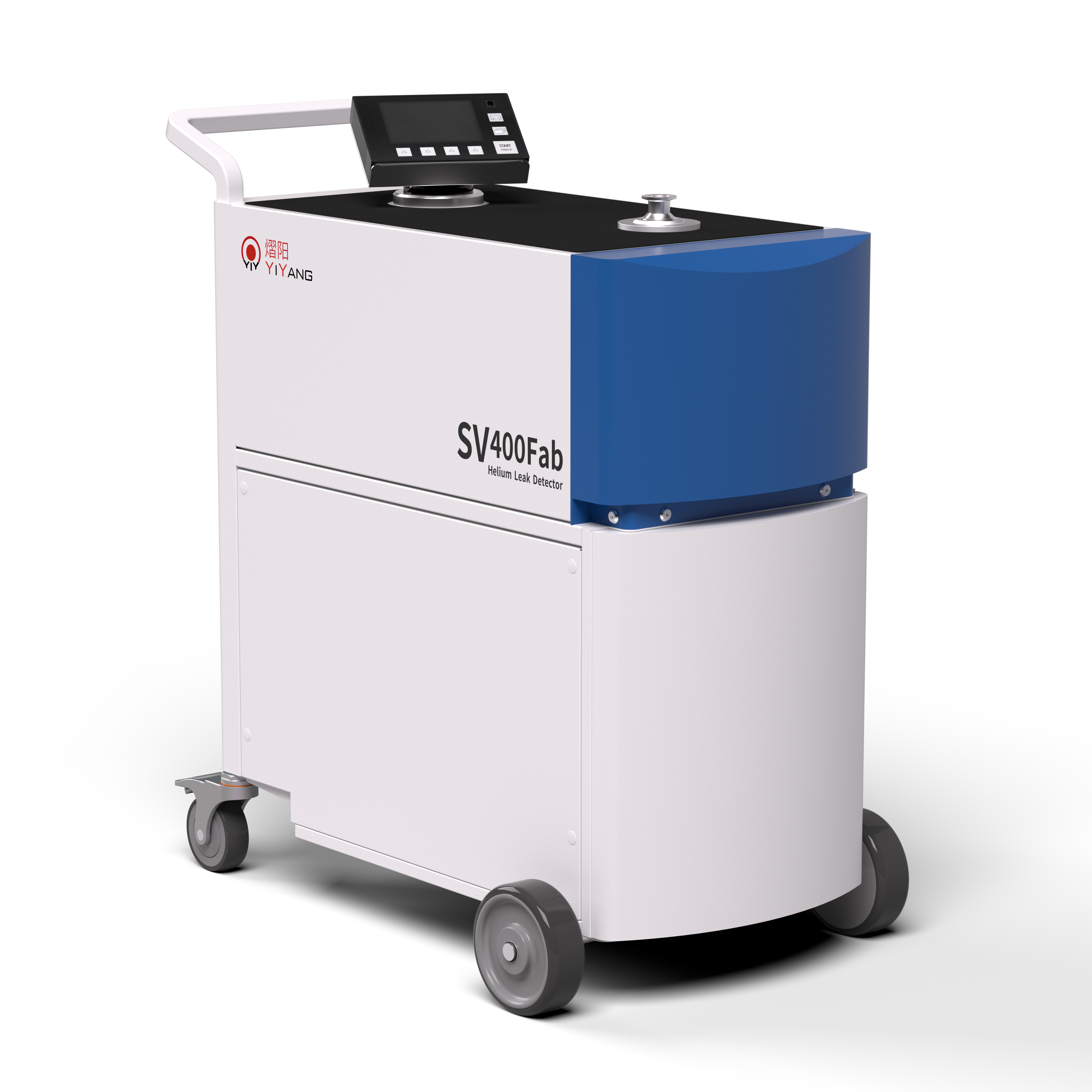 SV400 双阀体推车款大抽速氦气质谱检漏仪