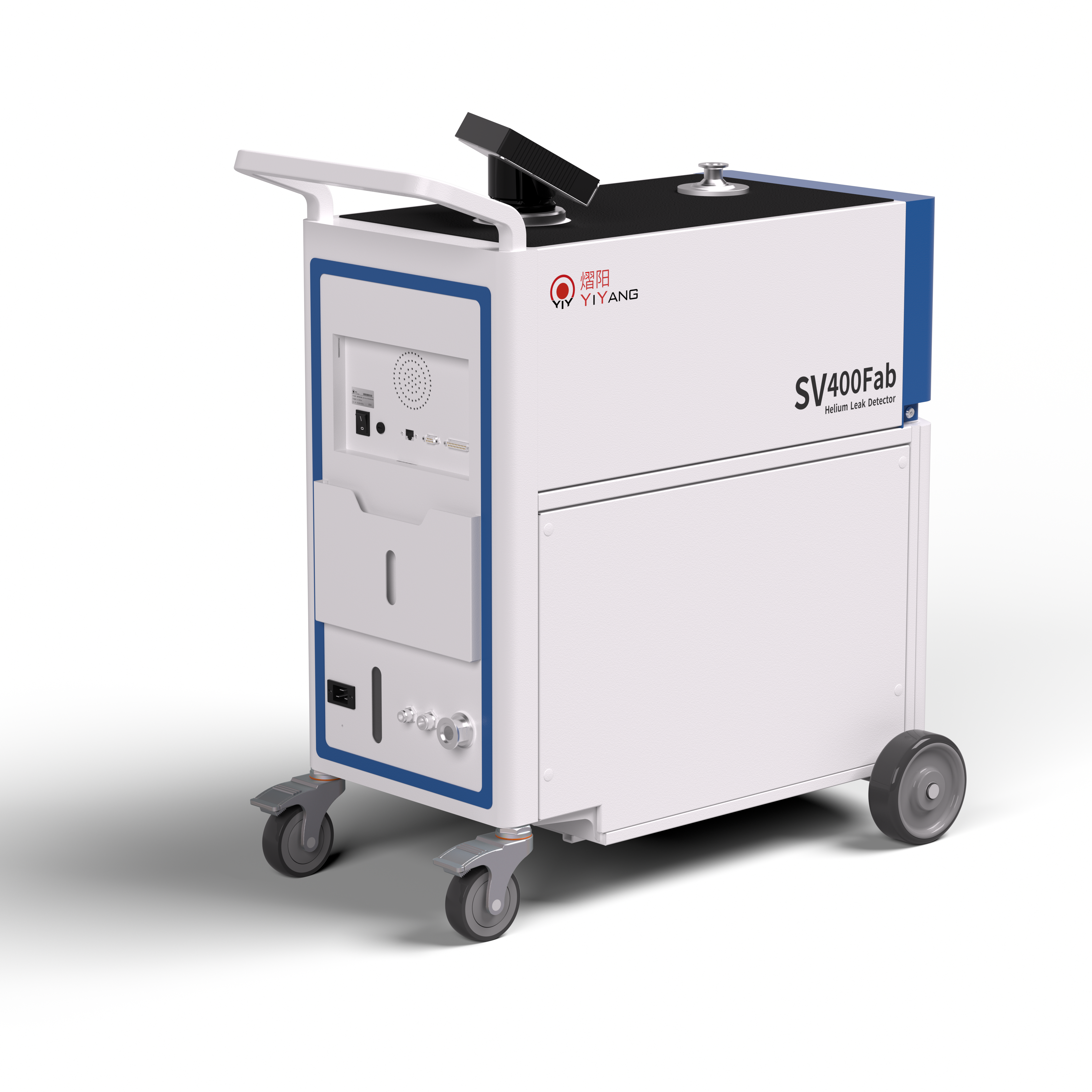 SV400 双阀体推车款大抽速氦气质谱检漏仪