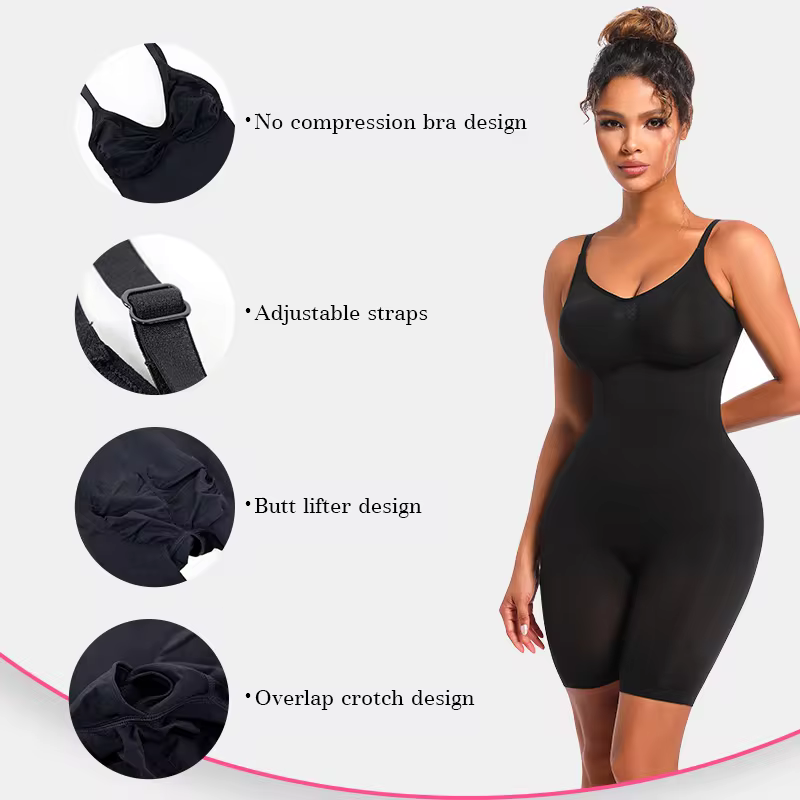 Dropship Seamless Faja Shapewear Eco Friendly Oversized Body Shaper Sculpt Waist Recycled Nylon Shapewear Bodysuit for Women