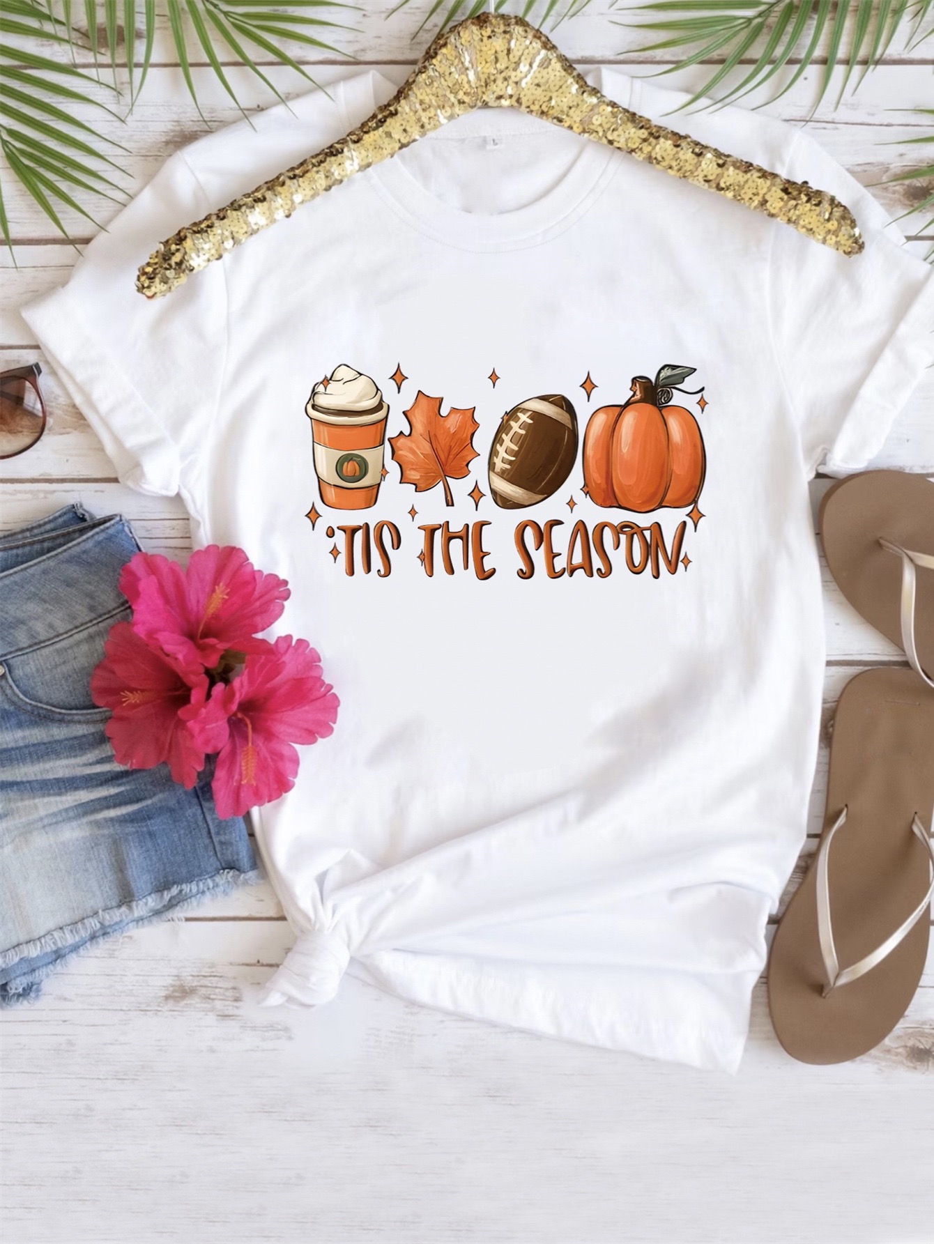 Halloween Skeleton & Letter Print Casual T-shirt, Crew Neck Short Sleeve Top For Spring & Summer, Women's Clothing