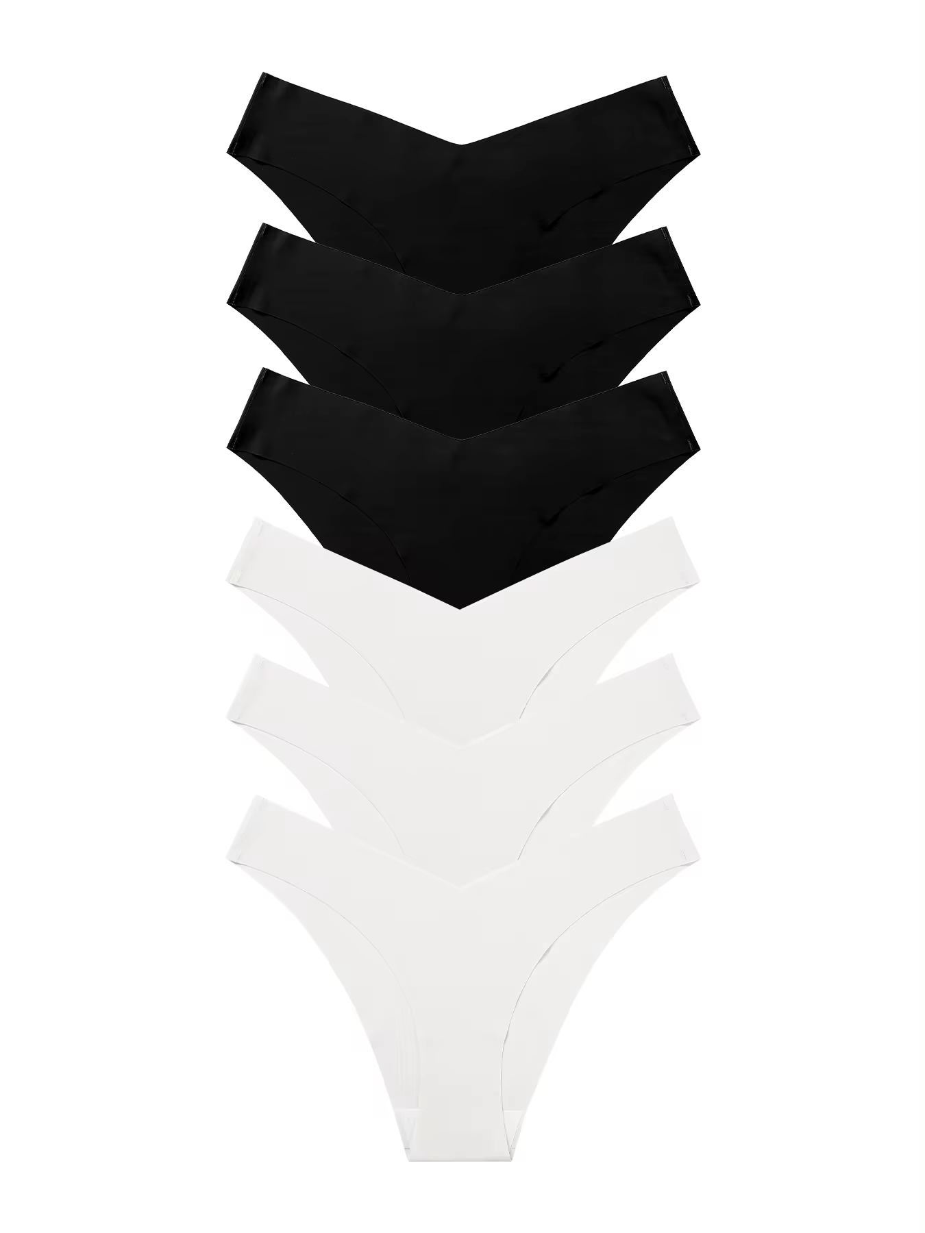 Dropshipping 7 Colors Women's Seamless Panty Underwear Mid Waist Elastic Cotton Panties Hipster Sexy Thongs Women's Panties