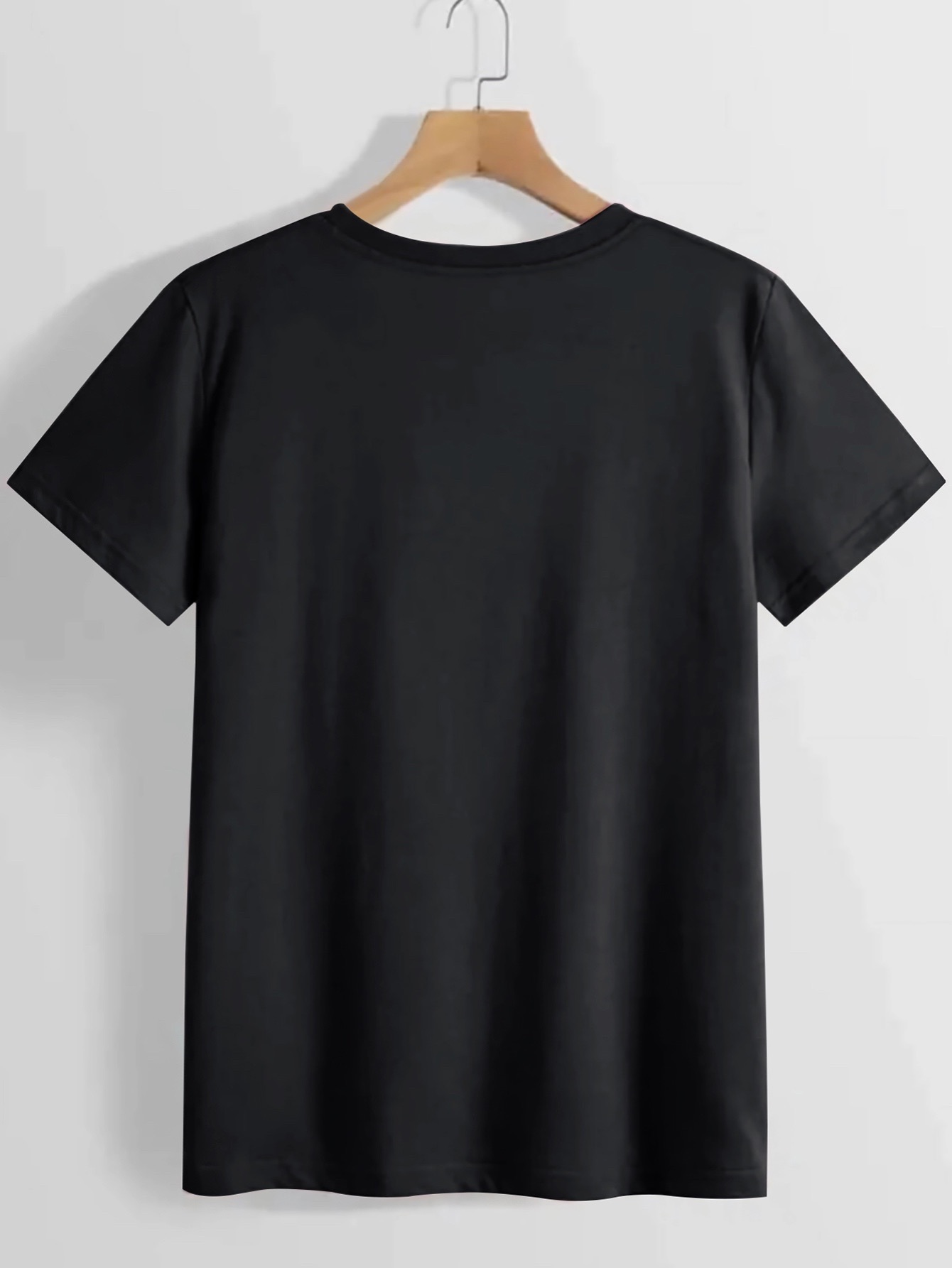 Halloween Skeleton & Letter Print Casual T-shirt, Crew Neck Short Sleeve Top For Spring & Summer, Women's Clothing