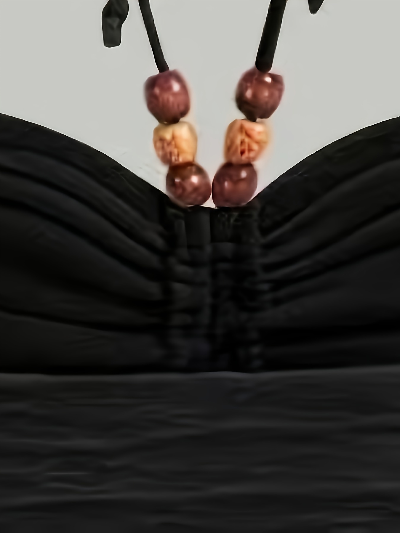 Summer Fashion Pleated Backless Beaded Boho Camisole Tank Top for Women