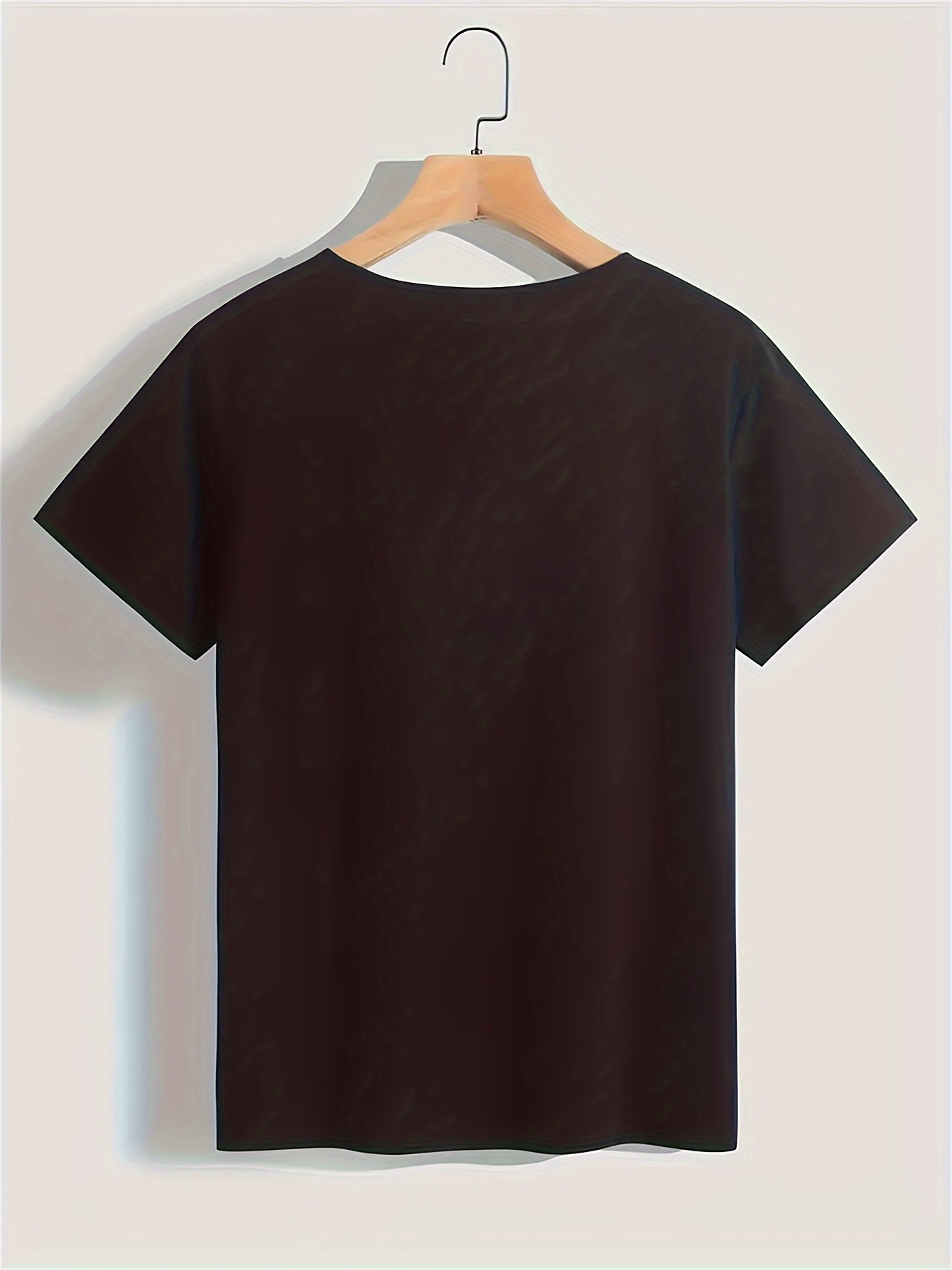 Shark Print Crew Neck T-shirt, Casual Short Sleeve Top For Spring & Summer, Women's Clothing