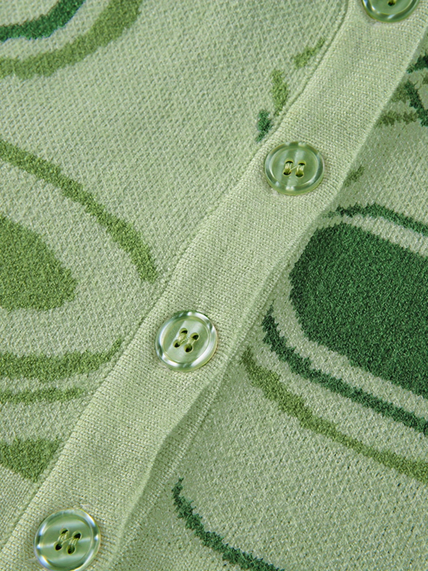 Geometric Print Lapel Neck Sweater Vest, Casual Sleeveless Button Front Backless Knitted Vest For Spring & Summer, Women's Clothing