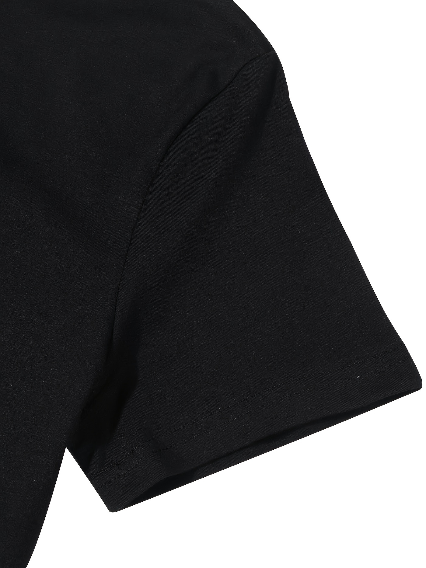 Shark Print Crew Neck T-shirt, Casual Short Sleeve Top For Spring & Summer, Women's Clothing