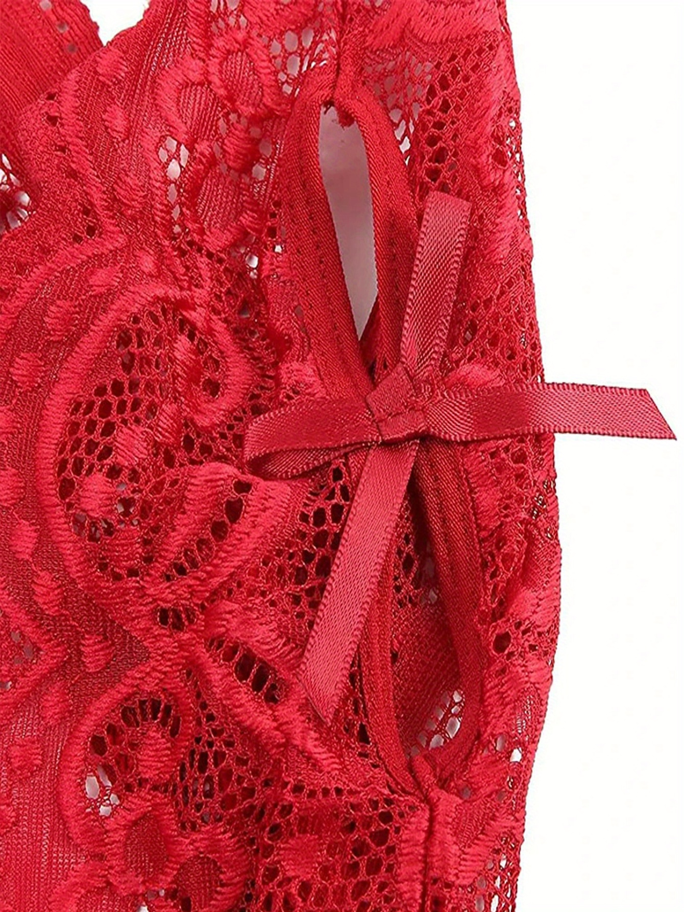 Sultry Lace Babydoll Sleepwear - Soft, Sexy, and Comfortable Nightwear for Women - G-String Design, Adjustable Straps, and Delicate Details