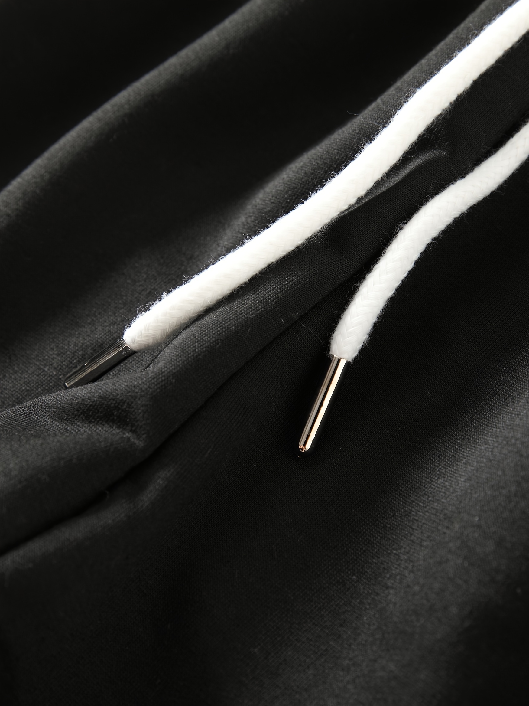 Contrast Binding Casual Sports Shorts, Drawstring Running Loose Shorts, Women's Activewear