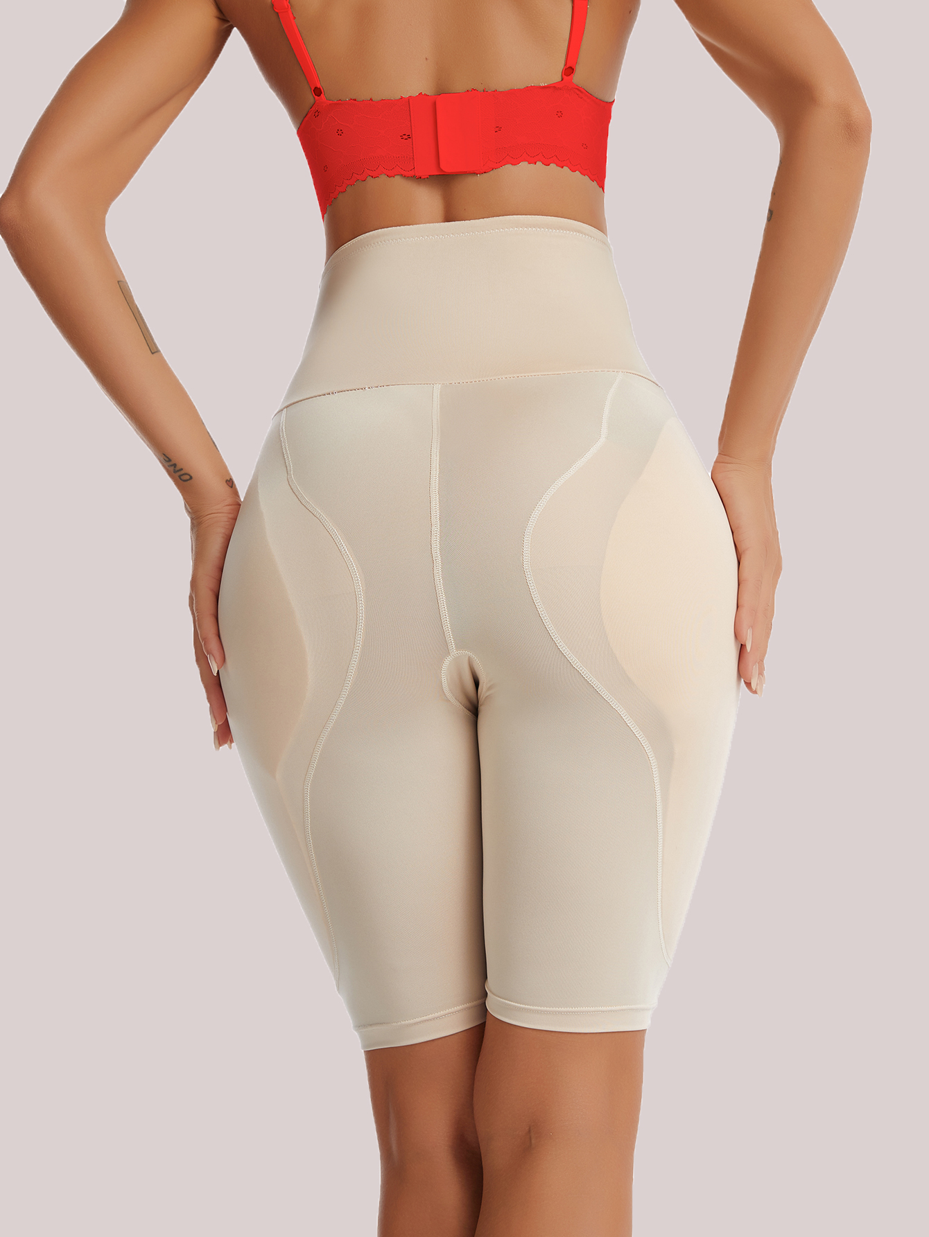 1 PC Adjustable High Waist Flat Angle Shapewear Pants Women Tummy Control High Elastic Daily Postpartum Shapewear Panties