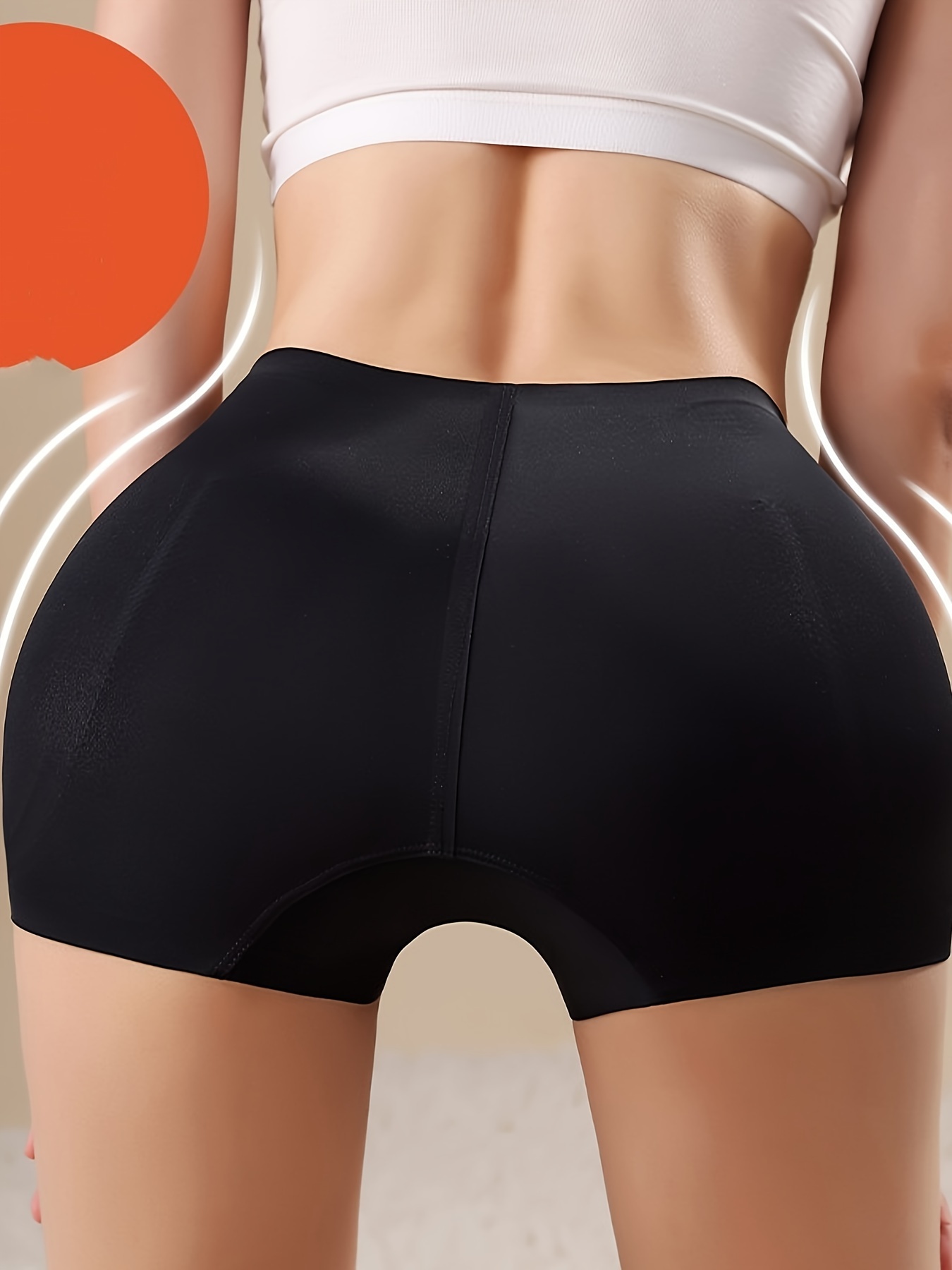 Seamless Shaping Panties With Side Pads, Comfortable Panties To Lift & Shape Buttocks, Women's Underwear & Shapewear