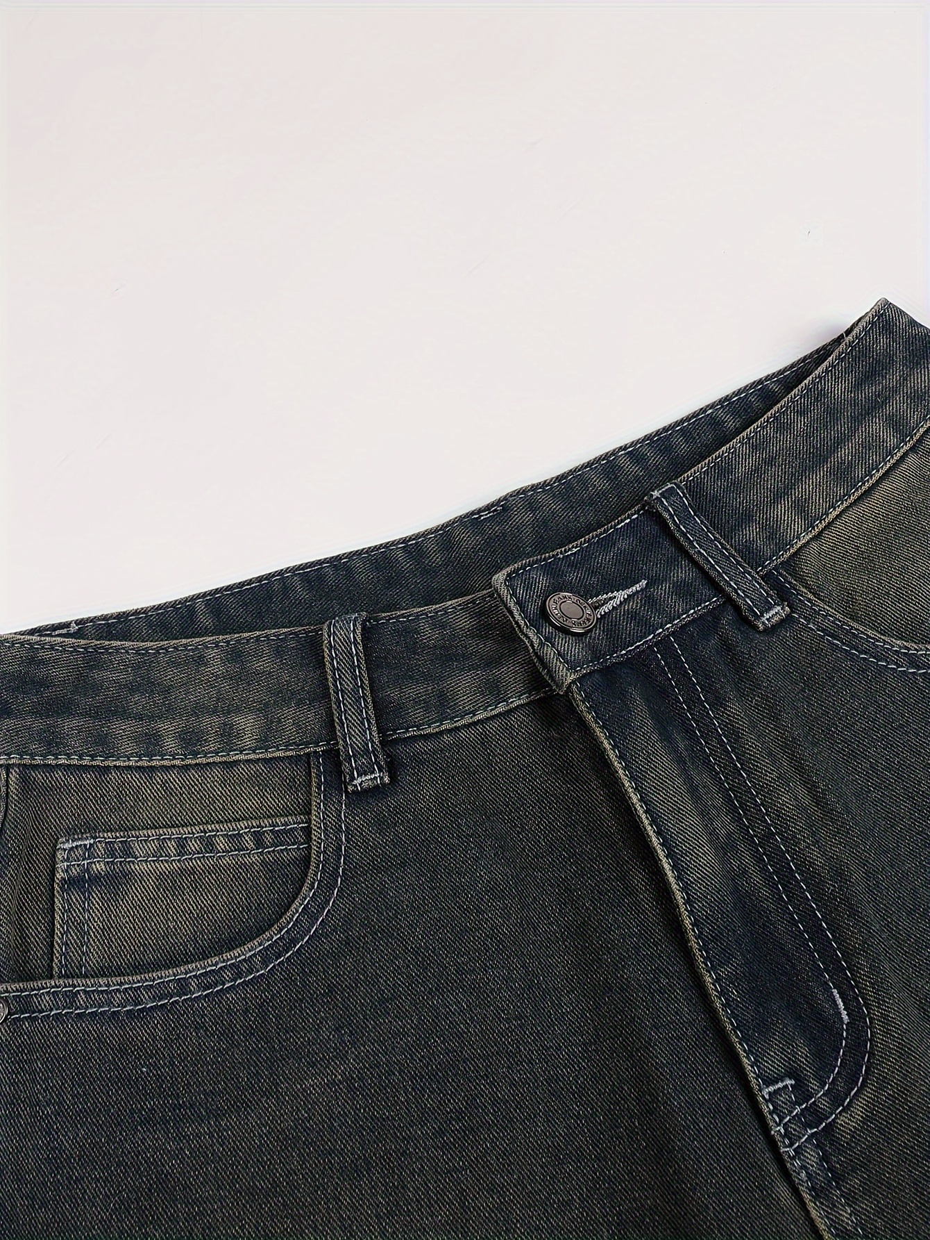 Womens Fashion Denim Shorts - Distressed Wash, Sequin Embroidered Pockets, Casual Summer Jean Shorts with Comfortable Fit, Stylish Design, and Versatile Style for Outdoor Activities